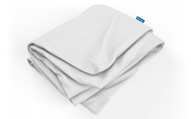 Prześcieradło tradycyjne 160x200 BEZ GUMY - Białe