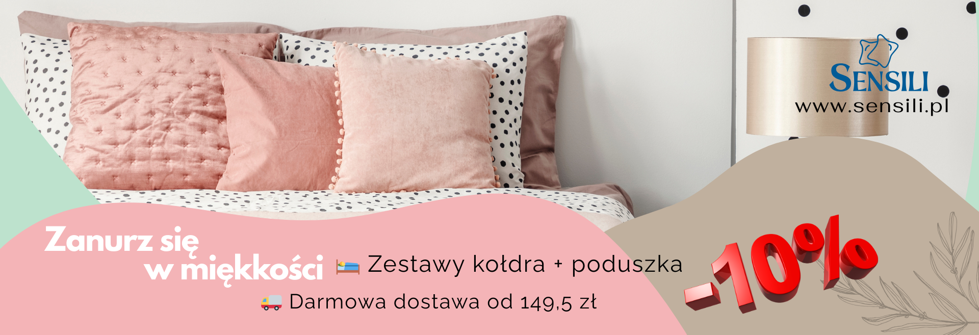 Zestawy kołdra + poduszka