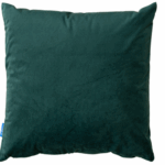 POSZEWKA DEKORACYJNA 45x45 NA PODUSZKĘ WELUROWA - ZIELONA