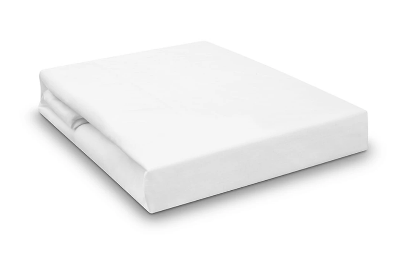 Prześcieradło bawełniane z gumką 90x200 CERTYFIKAT - BIAŁE