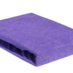 PRZEŚCIERADŁO 70x140cm Z GUMKĄ GRUBA FROTTA Ciemny fiolet