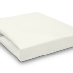 Prześcieradło bawełniane z gumką 90x200 CERTYFIKAT - ECRU