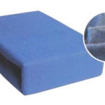 Prześcieradło FROTTE 220x200cm Z GUMKĄ - NIEBIESKI