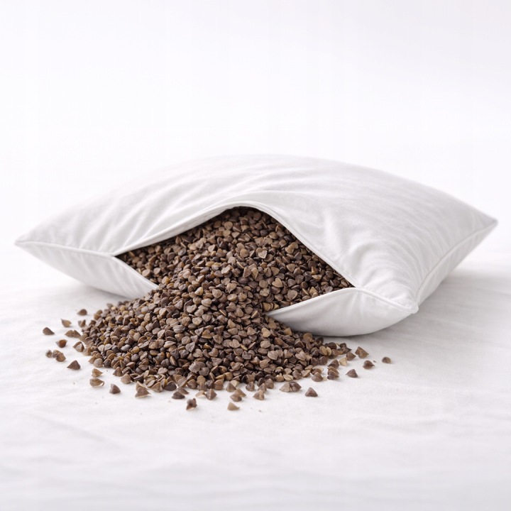 Poduszka z Łuską gryki gryczana 70x80 Zdrowotna Ortopedyczna Przeciwbólowa